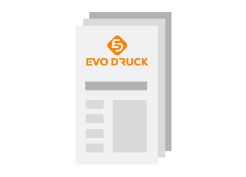 Création de flyers Evodruck – studio graphique à Konz, près de Trèves et du Luxembourg, à prix abordable